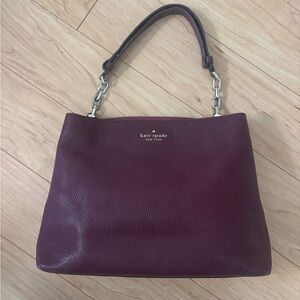 Kate Spade Burgundy Shoulder Bag